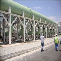 FRP GRP Gre Fiberglass Pipe China Factory Buried Corrosion Resistant Tube