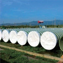 Fixed-length FRP Pipe with Ribs